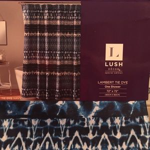 Tie Dye Shower Curtain